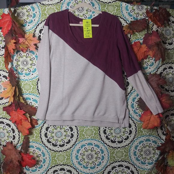 Sonoma Sweaters - 1903 Jeaniemade Size XL Sonoma Upcycled Sweater Top